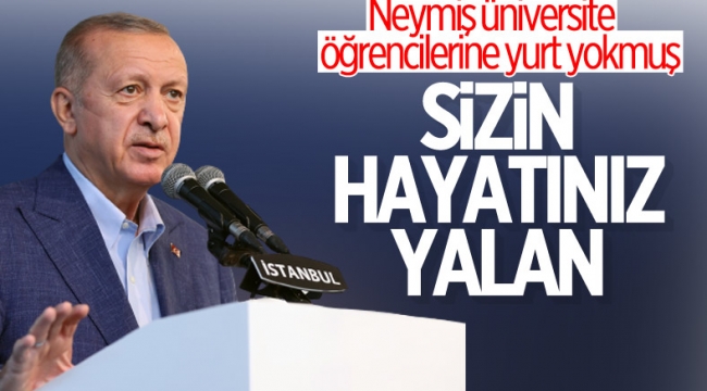 Cumhurbaşkanı Erdoğan, Darülaceze Tesisleri Açılış Töreni'nde konuştu