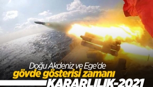Ege ve Doğu Akdeniz'de Kararlılık-2021' Tatbikatı