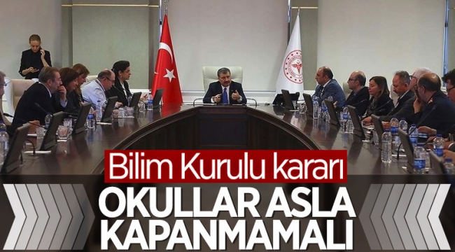 Fahrettin Koca'dan Bilim Kurulu sonrası açıklama