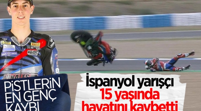 Genç İspanyol motosikletçi Dean Berta Vinales hayatını kaybetti