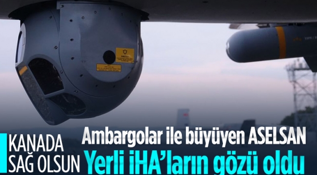 İHA'lar artık ASELSAN yapımı CATS ile görüyor