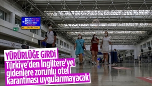 İngiltere'ye seyahatlerde zorunlu otel karantinası resmen kalktı