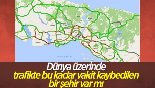 İstanbul'da cuma trafiği