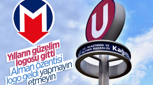 İstanbul'da metronun simgesi değişti
