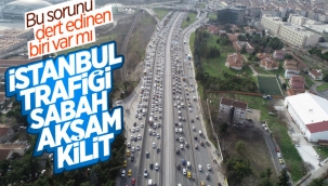 İstanbul'da sabah saatlerinde trafik yoğunluğu yaşanıyor