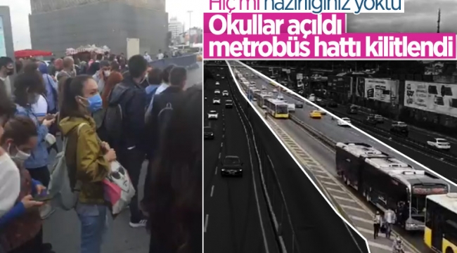 İstanbullular, okulların açıldığı ilk gün otobüs bulamadı
