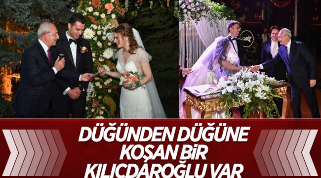 Kemal Kılıçdaroğlu, Ankara'da düğün törenine katıldı