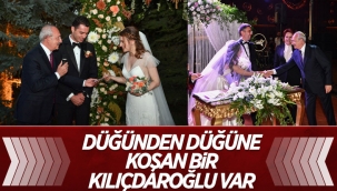 Kemal Kılıçdaroğlu, Ankara'da düğün törenine katıldı