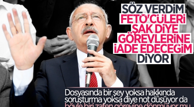 Kemal Kılıçdaroğlu'ndan KHK'lılara göreve dönme sözü