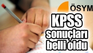 KPSS sonuçları açıklandı