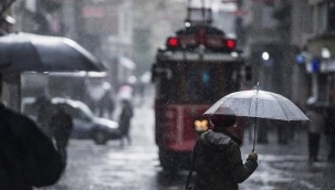 Meteoroloji uyardı: İstanbul'da şiddetli yağış bekleniyor