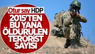MSB: 2015'ten bu yana 18 bin 455 terörist etkisiz hale getirildi