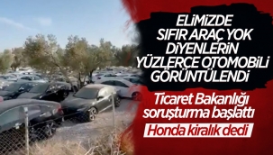 Sıfır otomobilleri stokladığı iddia edilen Honda Türkiye'den açıklama
