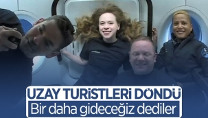 SpaceX'in astronotsuz 4 mürettebatla 3 günlük uzay yolculuğu sona erdi