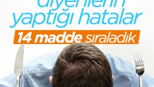 Sürekli acıkmanıza neden olan 14 hata