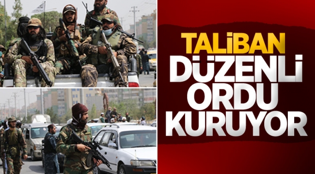 Taliban düzenli ordu kuruyor