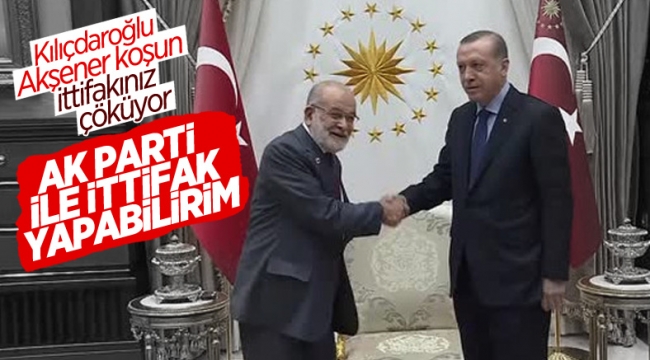 Temel Karamollaoğlu, Cumhur İttifakı'na katılma şartlarını açıkladı