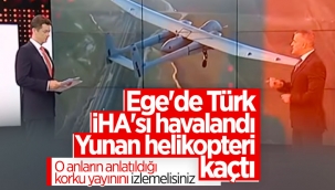 Türk İHA'sı yunan medyasını panikletti