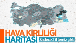 Türkiye'de geçen yıl 13 şehirde 'yüksek hava kirliliği' olduğu belirlendi