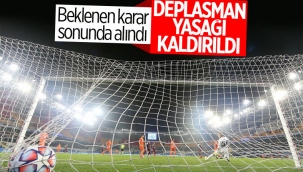 UEFA deplasman seyircisi yasağını kaldırdı