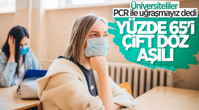 YÖK: Üniversite öğrencilerinin yüzde 65'i 2'nci doz aşılarını oldu