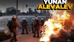 Yunanistan'da hükümet karşıtları polis ile çatıştı