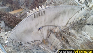 Yusufeli Barajı'nda sona doğru