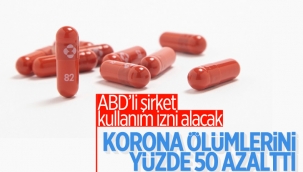 ABD'li şirket: Korona ilacımız ölüm riskini yüzde 50 azaltıyor