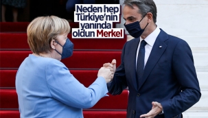 Angela Merkel, Yunanistan'da Kiryakos Miçotakis ile görüştü