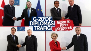 Cumhurbaşkanı Erdoğan'ın G-20 diplomasi trafiği
