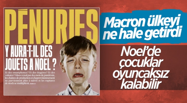 Fransa'da kıtlık korkusu manşetlere taşındı