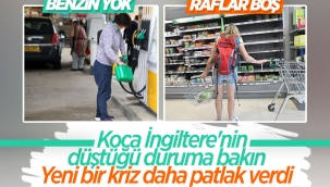 İngiltere limanlarında nakliye krizi yaşanıyor