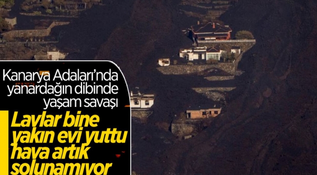 İspanya'daki yanardağ hava kalitesini düşürdü
