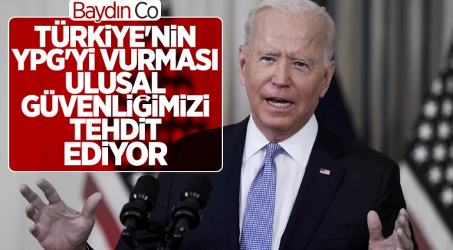Joe Biden: Türkiye'nin Suriye'deki askeri eylemleri zarar veriyor