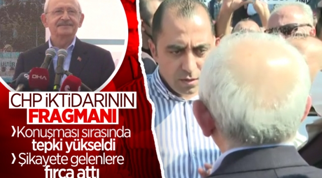 Kemal Kılıçdaroğlu'nun İzmir ziyaretinde gergin anlar