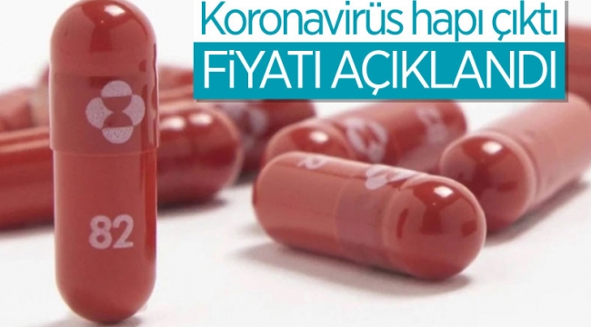 Koronavirüse karşı geliştirilen hapın fiyatı belli oldu