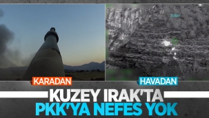 Kuzey Irak'ta 4 PKK'lı terörist öldürüldü