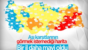 Mavi kategoride yer alan il sayısı 20'ye ulaştı