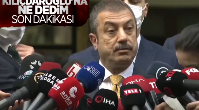 Şahap Kavcıoğlu, Kemal Kılıçdaroğlu ile yaptığı görüşmeyi anlattı