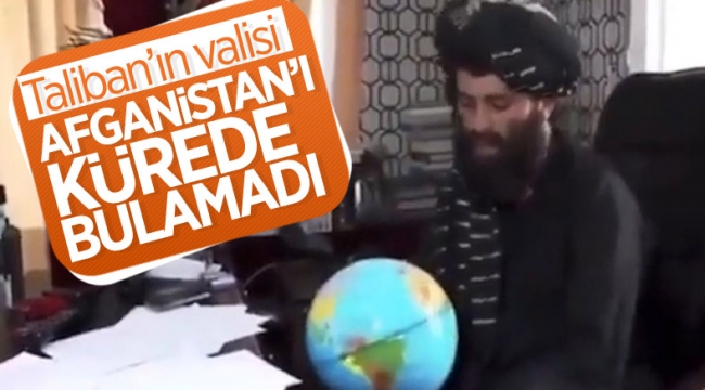 Taliban'ın atadığı vali, Afganistan'ı haritada bulamadı