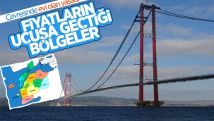 1915 Çanakkale Köprüsü, konut fiyatlarını artırdı