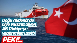 Avrupa Birliği, Türkiye'ye uyguladığı Doğu Akdeniz yaptırım kararını uzattı