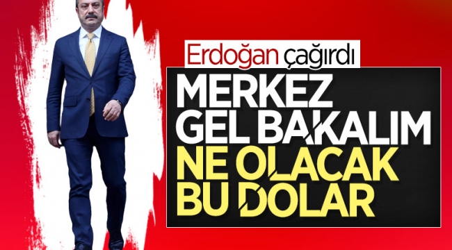 Cumhurbaşkanı Erdoğan, Şahap Kavcıoğlu ile görüştü