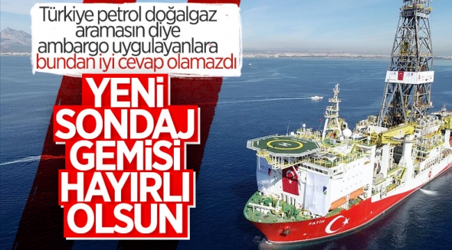 Cumhurbaşkanı Erdoğan: Sondaj filomuza 4'üncü gemimizi de ekledik
