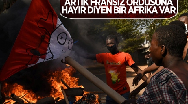 Fransa ordusuna ait konvoylar, Burkina Faso ve Nijer'de engellendi