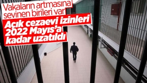 Hükümlülerin Covid-19 izni 31 Mayıs 2022'ye kadar uzatıldı