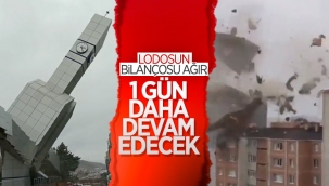 İBB'den lodosa yönelik hasar bilançosu