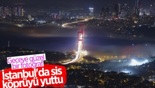 İstanbul'dan sis manzaraları