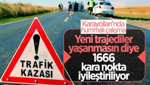 Karayollarında kazalara neden olan 'kara noktalar' iyileştiriliyor