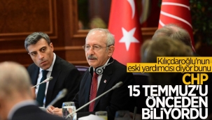Öztürk Yılmaz: CHP 15 Temmuz'u önceden biliyordu